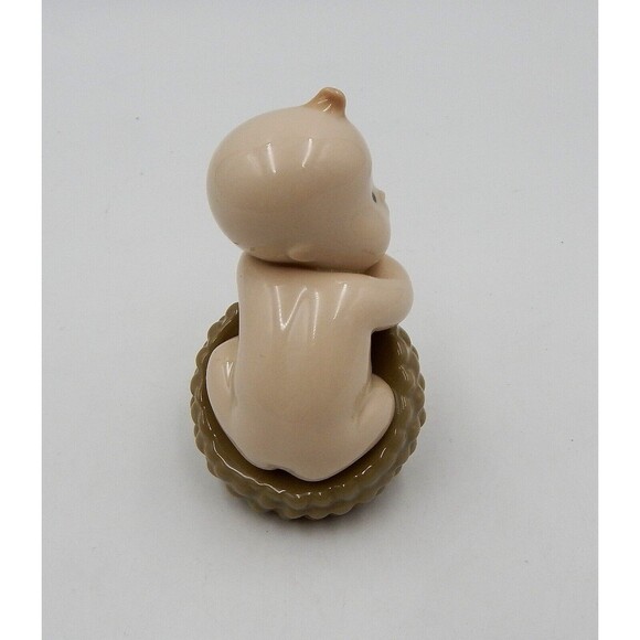 Nao By Lladro Where Do Babies Come From An Acorn #5024 Figurine Vintage 2003 - Picture 5 of 8